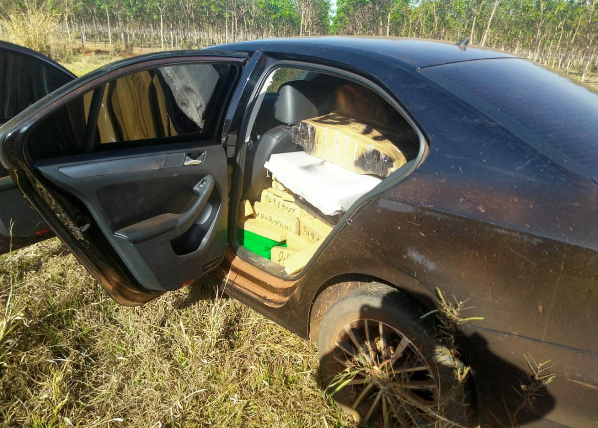 Segundo o comandante da PM, major Ênio Souza, maior parte da droga apreendida tem ficado na cidade - Divulgação/PM