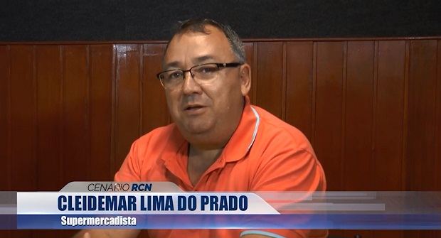 Cleidemar Lima do Prado, empresário do ramo de alimentos, em entrevista ao Cenárui RCN - Leonardo Guimarães / JPNEWS