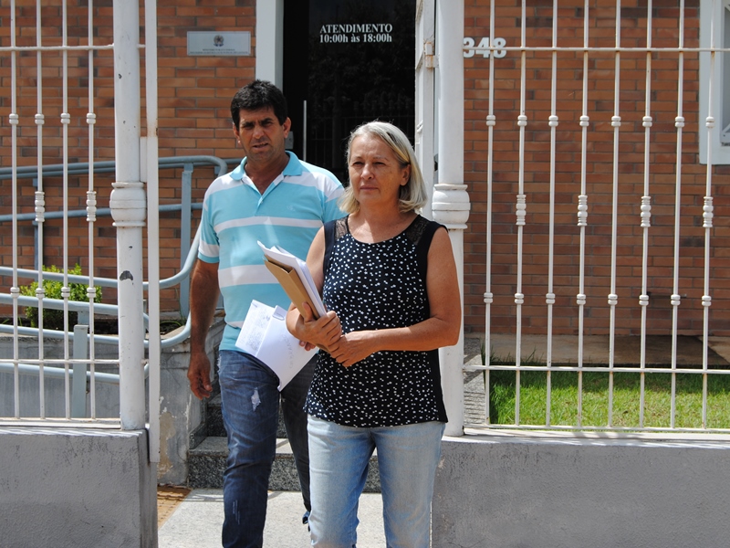 Presidente do Conselho Municipal de Saúde Édson Queiroz e Sônia Aparecida Camargo  - Elias Dias