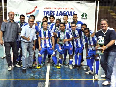Time do Ipacaraí comemora o título de campeão -