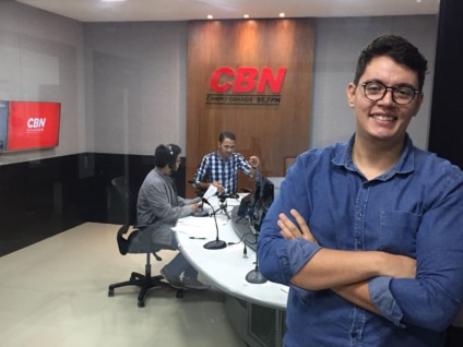 Lucas mamédio apresenta os destaques do CBN CG - Indrid Rocha