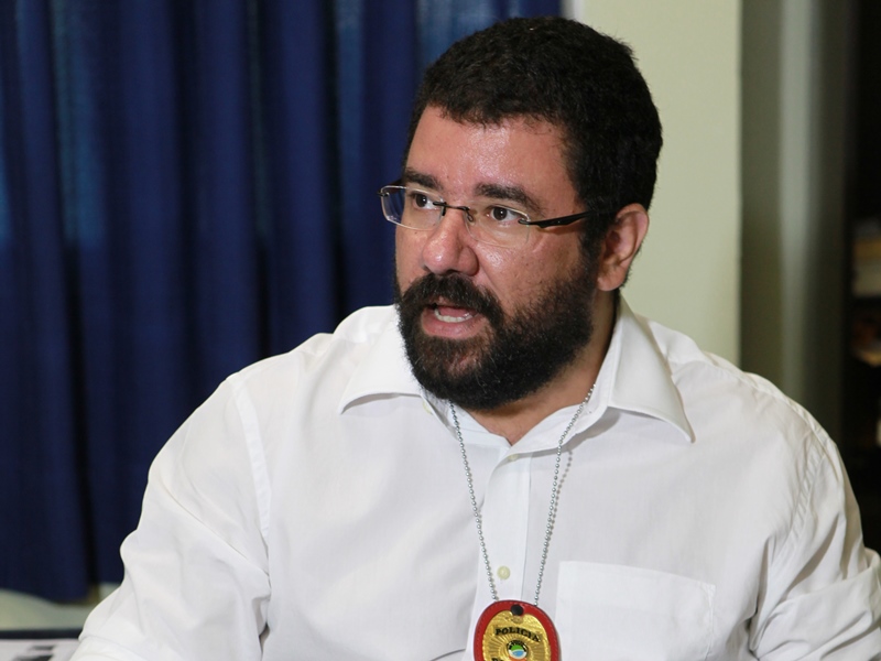 Delegado Thiago Passos está à frente das investigações - Arquivo Delegado Thiago Passos está à frente das investigações - Arquivo