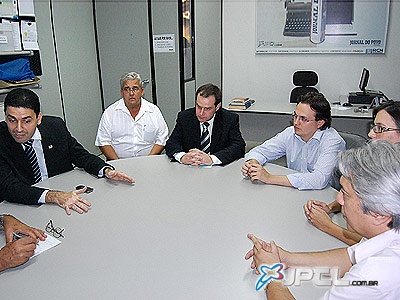 Presidente da Seccional da OA B/MS, Leonardo Avelino  Duarte, visitou Grupo RC N de Comunicação -