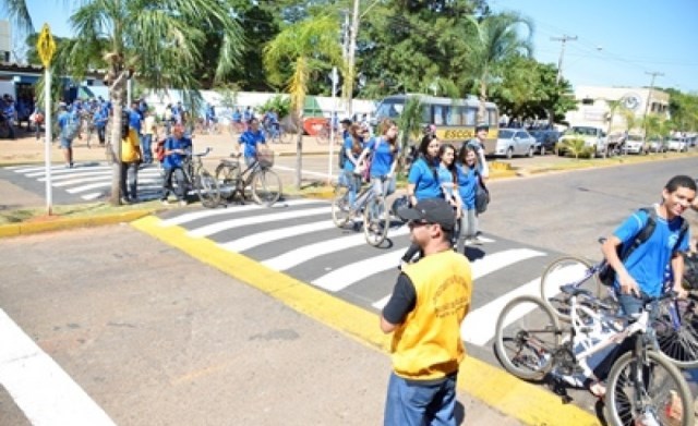 Três Lagoas terá mais 20 faixas elevadas para pedestres - Arquivo/JPNEWS