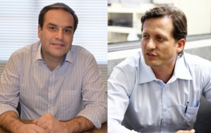 Rógerson Rímoli e Fabrício Venturoli podem encabeçar chapa majoritária para disputar eleições 2016 - Cláudio Pereira/Montagem 