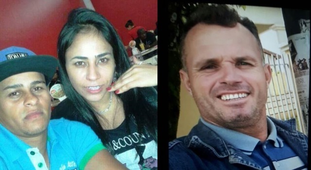 O casal Fernando e Luana e o comparsa Osmar estão sendo procurados - Facebook