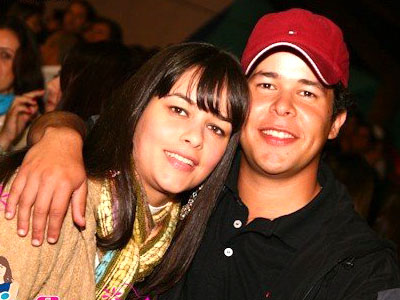 Conrado e sua irmã Ana Elisa -