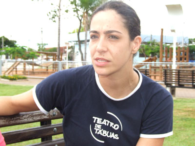 A atriz Suiara Zamarioli de 27 anos -