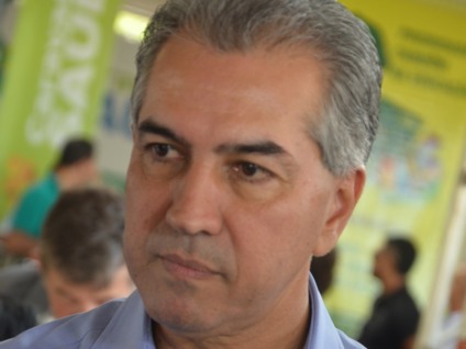 Reinaldo Azambuja, governador de estado - Arquivo JP