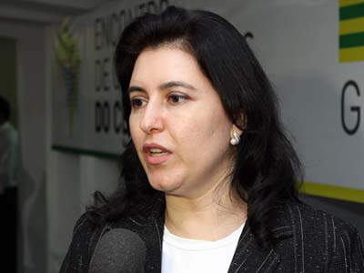 A vice-governadora Simone Tebet representou no encontro o governador André Puccinelli - A vice-governadora Simone Tebet representou no encontro o governador André Puccinelli -