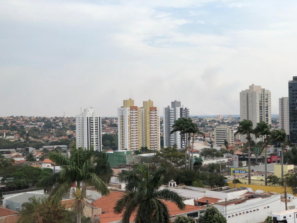 Em Campo Grande, as máximas estarão entre 37 e 39 °C.