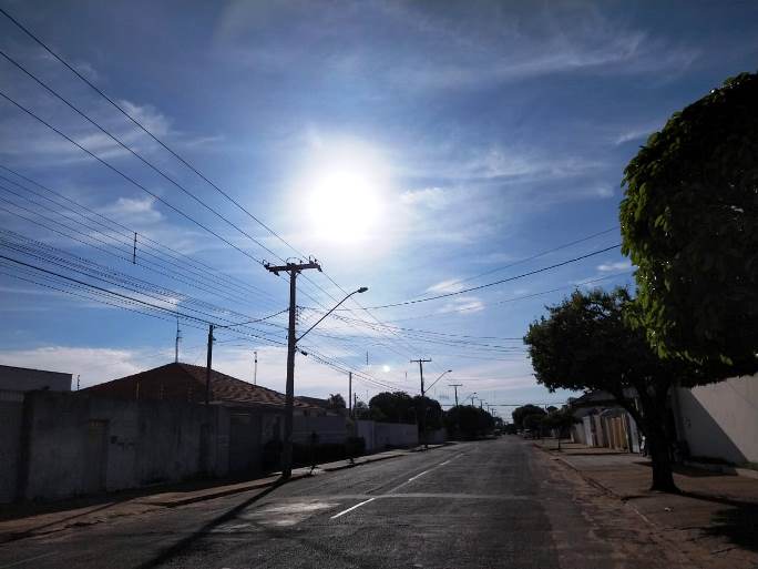 Segunda-feira será de calor em Três Lagoas e com possibilidade de chuva - Danielle Leduc/JPNEWS