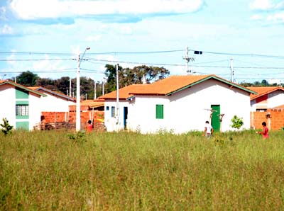 Conjunto de casas populares ficará prejudicado com a decisão da CEF -