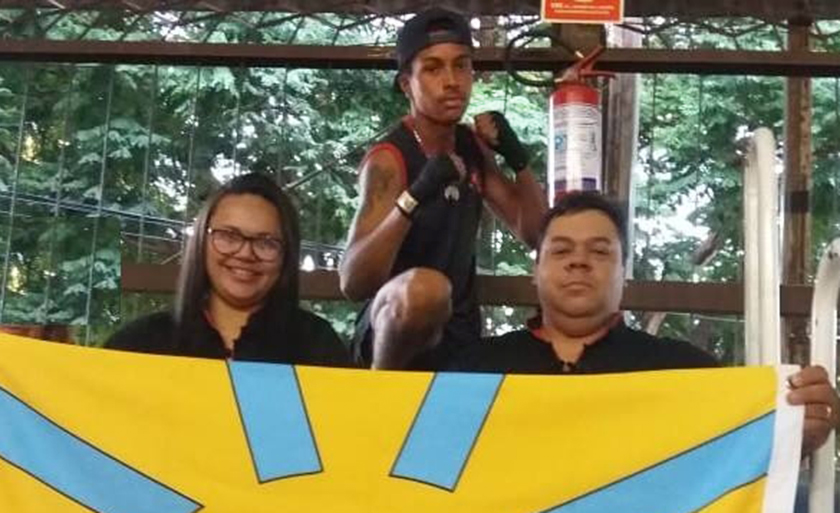 Gleyson Barbosa é atleta da escolinha de Kung Fu da secretaria de Cultura e Esporte - Divulgação/Assessoria