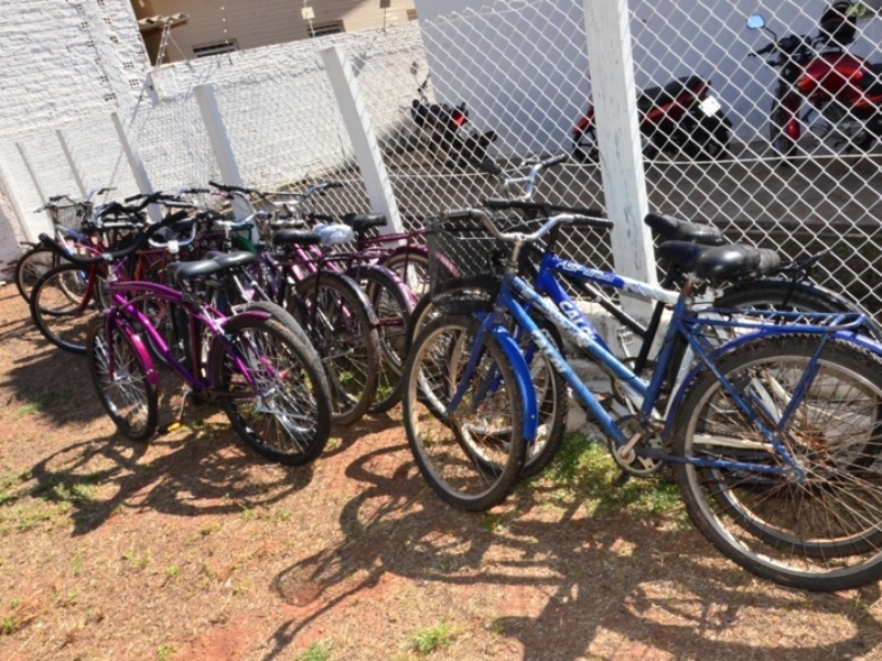 Mais de 20 bicicletas já foram apreendidas  - Divulgação