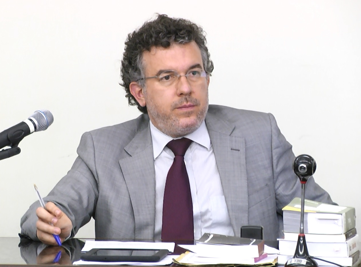 Juiz Rodrigo Pedrini Marcos cancelou etapa de julgamento - Reprodução