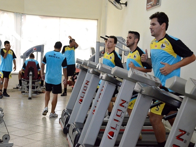 Atletas estão suando a camisa para a temporada deste ano -