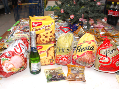 Somente um supemercado da Cidade conta com todos os produtos que costumam ser vendidos para rechear a ceia do Natal -