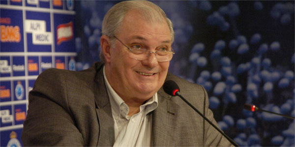 Presidente do clube mineiro, Cruzeiro Gilvan Pinho Tavares - Divulgação Cruzeiro 