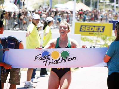 ?Fast triathlon? (triathlon rápido em português) três-lagoense ainda não data -