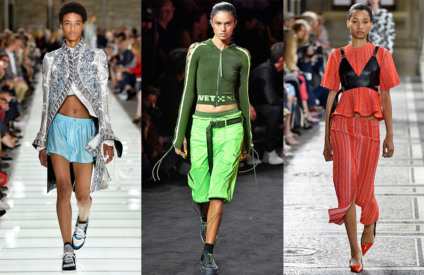 Como a calça de cintura baixa está sendo usada hoje