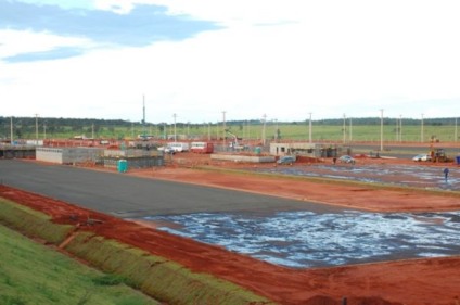Obras de construção civil da Sitrel em Três Lagoas -