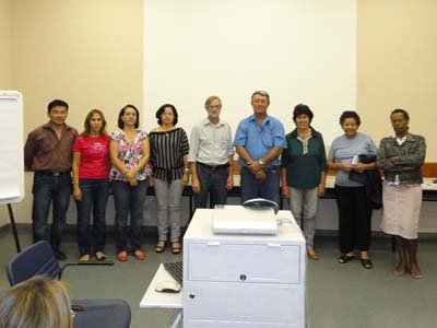 Diretoria escolhida para comandar a Associação -
