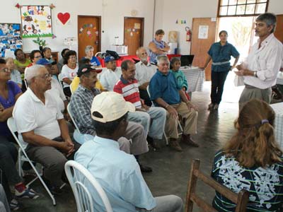 Milton Silveira ministrou uma palestra voltada ao idoso nas prevenções e orientações sobre o trânsito -