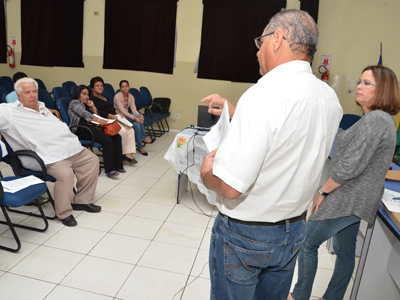 Reunião aconteceu no Centro Comunitário -