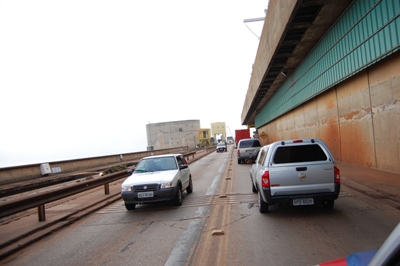Construção de ponte desafogará trafego de veículos sobre a barragem da Usina de Jupiá - Construção de ponte desafogará trafego de veículos sobre a barragem da Usina de Jupiá -