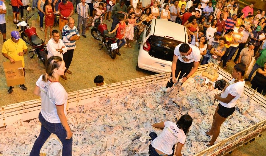 O evento foi realizado na Praça do Carnaíba - Divulgação/Rede Social