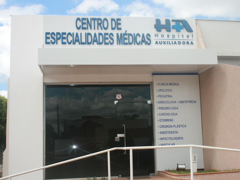 Centro de Especialidades Médicas do Hospital Auxiliadora de Três Lagoas - Divulgação