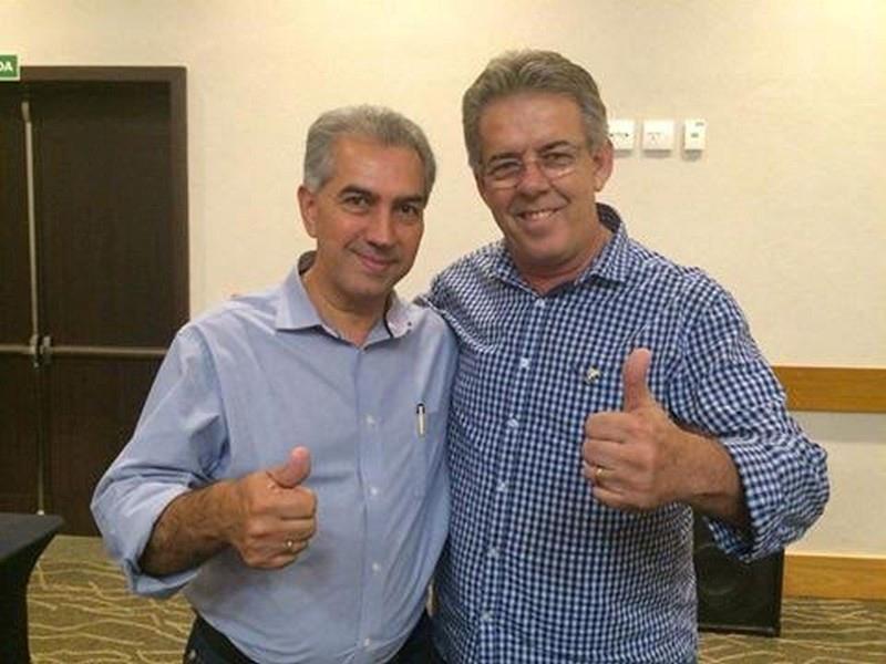 Ronaldo Miziara tem apoio do governador Reinaldo Azambuja - Arquivo