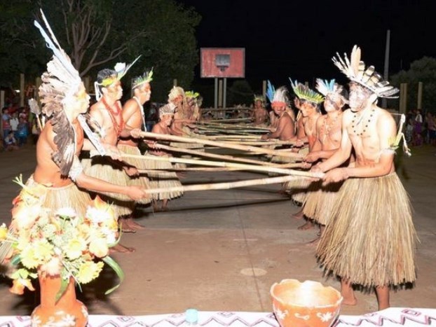 Índios de Anastácio vão participar do desfile de aniversário da cidade - Prefeitura/Anastácio