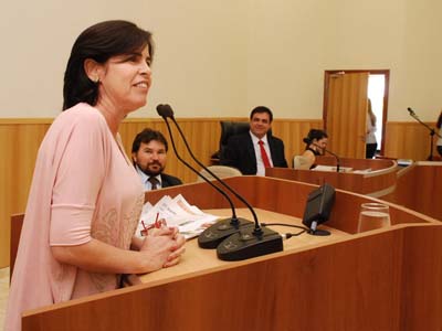 A homenagem ocorreu na Câmara de Vereadores -