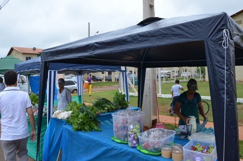 Feira do Produtor será realizada sempre aos domingos, no condomínio Bem-te-vi