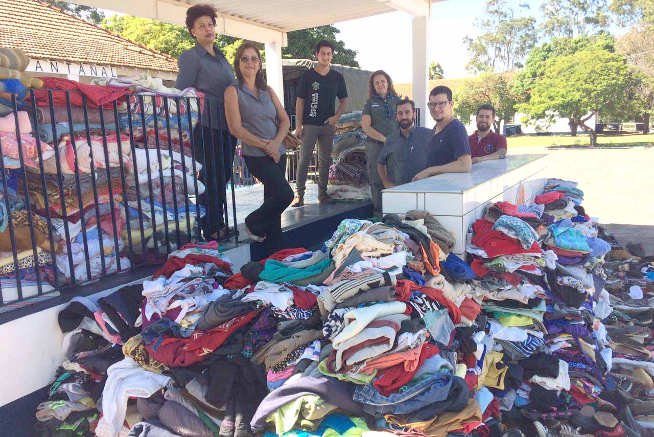 Todas as peças de roupa agora serão selecionadas e doadas - Otávio Neto