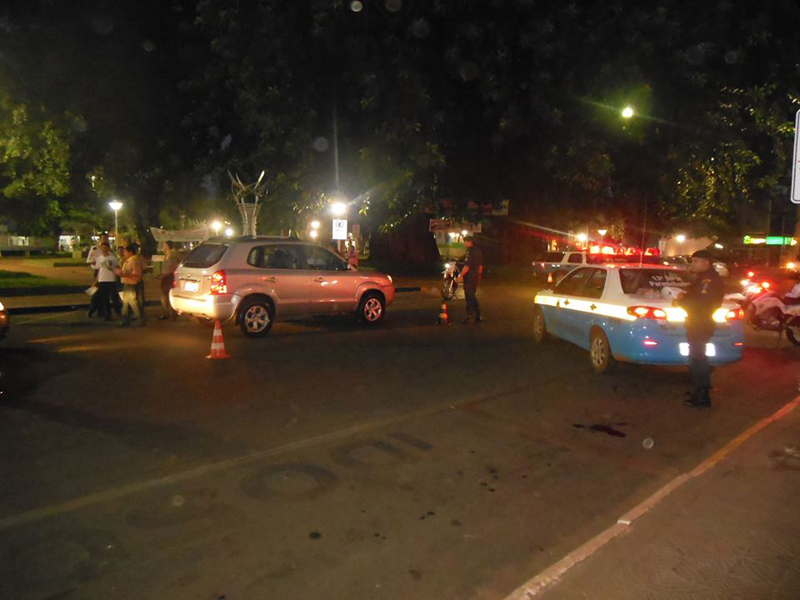 Ação ocorreu na rua Visconde de Taunay, defronte a Praça da República - Polícia Militar