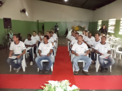 Internos foram qualificados na área de hidráulica  - Divulgação/TJMS