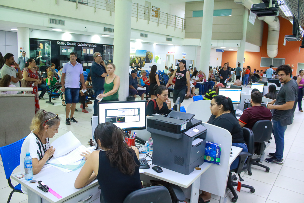 Contribuintes poderão negociar o pagamento das dívidas durante atendimento presencial - Foto: Divulgação/PMCG