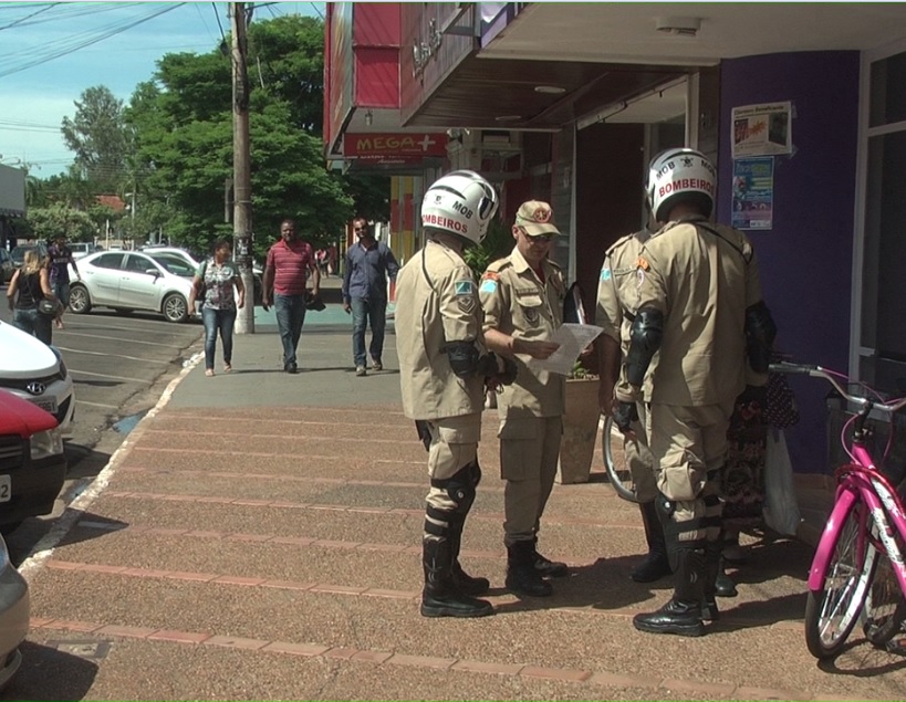 Corpo de Bombeiros realiza operação de vistorias no Centro da cidade, nesta quarta (7) e quinta (8) - Kelly Martins/JP