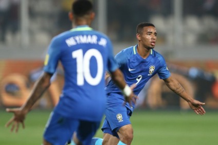 Gabriel Jesus foi peça principal no time brasileiro contra o Peru - Lucas Figueiredo/CBF