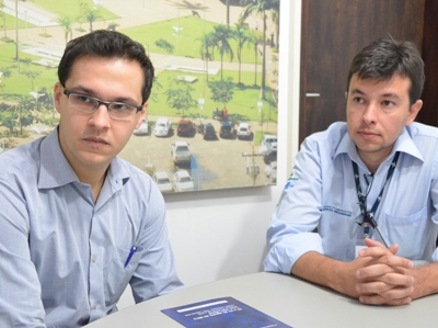 Bruno Navarros Fraga (esq.), Luiz Nunes (dir.) -