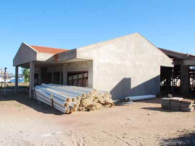 Obras do novo CEI estão bastante adiantadas -