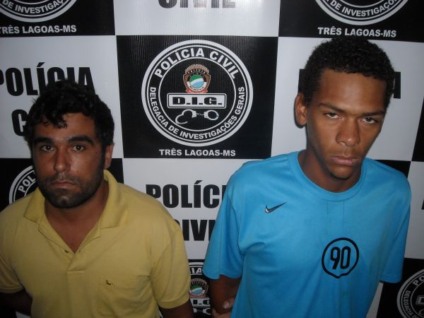 A dupla foi presa pela DIG no domingo -