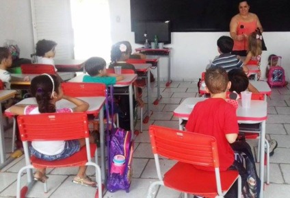 Nova escola municipal atende 280 crianças  - Ana Cristina Santos/JP