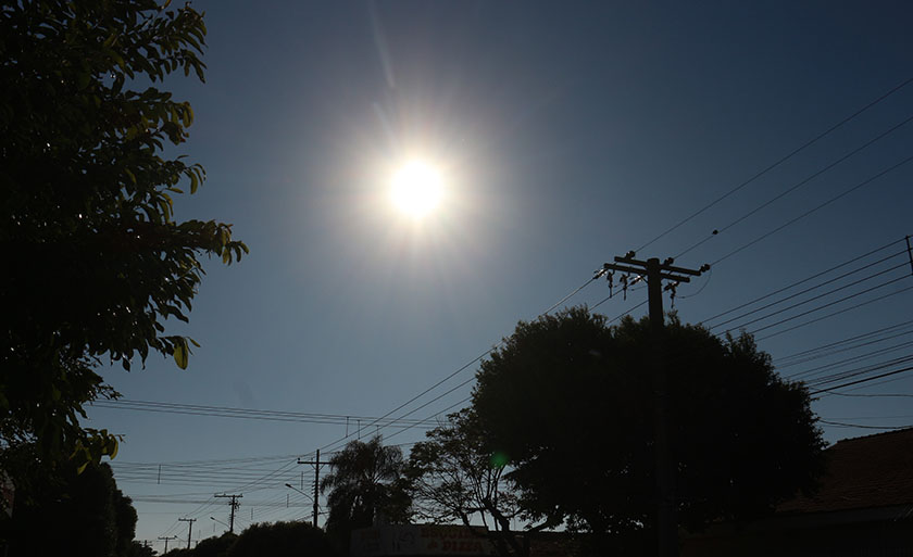 Quinta-feira de clima ameno em Três Lagoas - Hugo Leal/ JPNEWS