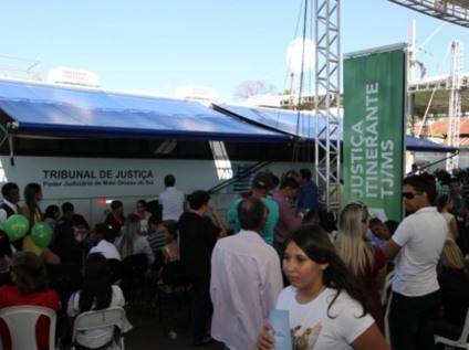 Em Três Lagoas, Justiça Itinerante realizou mil atendimentos - Divulgação
