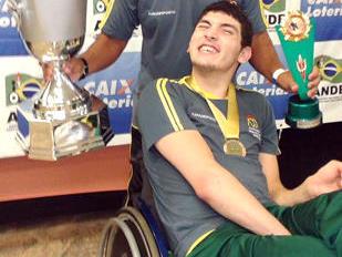 André Luiz da ADD conquista o título brasileiro de bocha paralímpica