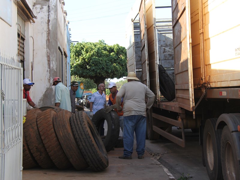 O transporte da carga é feito sem ônus para o município. - Divulgação